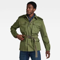 Mens R-3N Relaxed Green Field Jacket