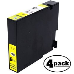4 Replacement Canon PGI-2200 XL Yellow Pigment Ink Tank Cartridge - Compatible With Canon Maxify MB5020 Canon Maxify MB5320 Canon Maxify IB4020 Canon Maxify