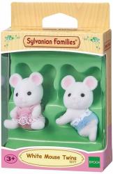 Sylvanian Families - White Mouse Twins