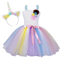 big girls unicorn dress