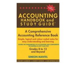 Accounting Handbook And Study Guide Paperback Softback