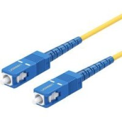 UGreen FIBRE-70664 Single Mode Sc-sc Fibre Optic Cable 3M Yellow