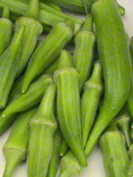 Clemson Spineless Okra - Abelmoscgus Esculentus - Vegetable - 100 Seeds - Default