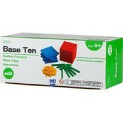 Base Ten Set: 121 Pieces