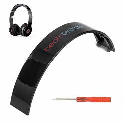 Solo HD Wireless Headband Replacement Top Band Replacement Repair Kit Top Parts Cover Compatible With Beats Solo HD Wireless Headphones Black