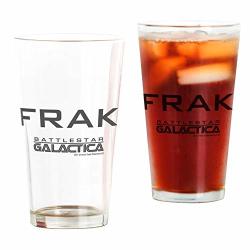 Battlestar Galactica Frak Pint Glass