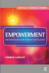 Empowerment: Hr Strategies For Service Excellence Hardcover