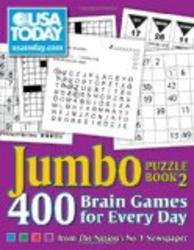 USA TODAY Jumbo Puzzle Book 2: 400 Brain Games for Every Day