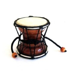 Jive Djembe Drum Wood Hand Drum Damaru Small Size Professional Sound - Brand