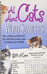 All About Cats Word Searches Spiral Bound