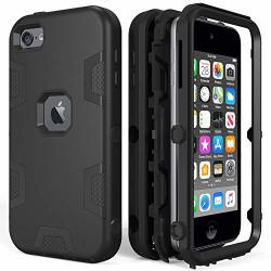 Ipod Touch 7TH Gen Case Ipod Touch 6TH Gen Case Case For Ipod Touch Anti-scratch Anti-fingerprint Heavy Duty Protection Shockproof Rugged Cover Apple Ipod