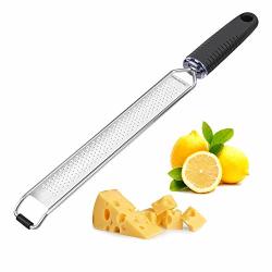 Zester Kmeivol Cheese Grater Stainless Zester For Kitchen Lemon Zester Tool Parmesan Cheese Grater Zester Grater With Protect Cover For Lime Garlic Nutmeg And Chocolate