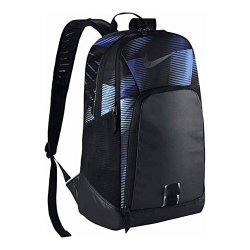 Nike Alpha Rev Graphic Backpack Black blue