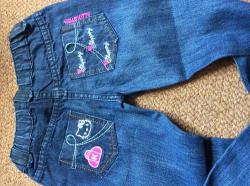 Original Brand New Hello Kitty Jeans Size 7-8 Years Old