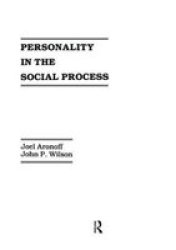Personality In The Social Process Hardcover