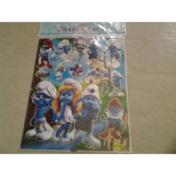 Smurf Sticker Sheet Was R7 Now R3