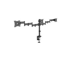 Equip 13-INCH To 27-INCH Articulating Triple Monitor Desk Mount Bracket 650116