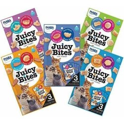 Juicy Bites Cat Treats 3 Pack - Fish & Clam