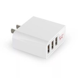 Bakeey 3.4A Multi USB Port LED Digital Display Fast Charging Eu Plug USB Charger A