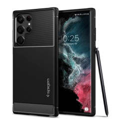 Spigen Samsung Galaxy S22 Ultra Premium Rugged Case Black