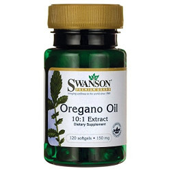 Swanson Oregano Oil 120 Softgels