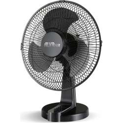 40CM Plastic DESK FAN Black