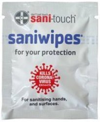 Saniwipes Hand & Multi-surface Wipes - 5 Sachets
