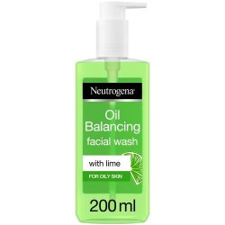 Neutrogena Oil Balancing Facial Wash Lime For Oily Skin 200ML