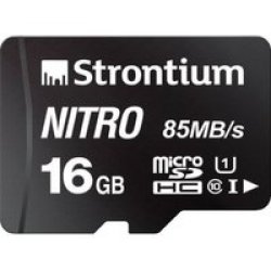 Nitro Microsdhc Card Class 10 16GB