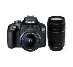 Canon 4000D Dslr Twin Lens Camera Kit