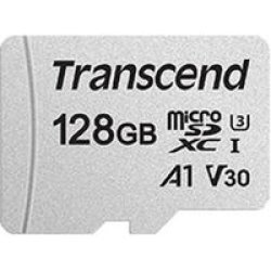Transcend 300S 128GB Microsdxc Flash Memory Card TS128GUSD300S-A