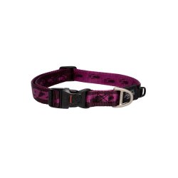 Rogz Alpinist Dog Collar Classic - Purple Rogz