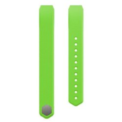 Fitbit Alta Silicon Band - Adjustable Replacement Strap - Light Green Large