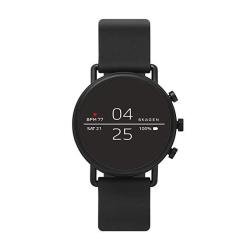 Skagen Connected Falster 2 Stainless Steel And Silicone Touchscreen Smartwatch Color: Black Model: SKT5100