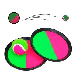 Zinnor Catch And Toss Game Throw Catch Bat Ball Catch Toss Game Set With Disc Paddles Outdoor Beach Garden Pool Toy