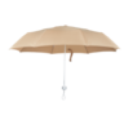Poppins Beige Aluminium Super MINI Ladies Umbrella