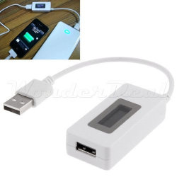 Mini Mobile Power Capacity Tester - Testing Cell Phone Power Bank Usb Voltage Current Capacity