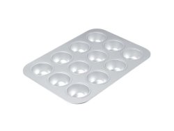 Chicago Metallic 12 Hole Muffin Pan Uncoated