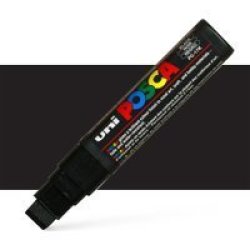 Uni Marker PC-17K - 15MM Extra Broad Chisel Tip Black