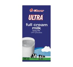 Clover Ultra Uht Full Cream Milk 10 X 500ML