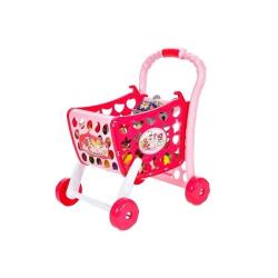 4AKID Kids Toy Shopping Cart - Pink
