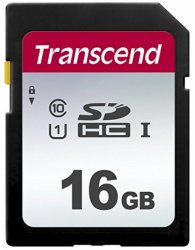 Transcend 300S 16GB Uhs-i Class 10 U1 Sdhc Card - Tlc