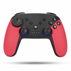 Wireless Controller For Nintendo Switch Tgjor Wireless Switch Rechargeable Gamepad Compatible With Nintendo Switch Console Built-in Motor With Dual Shock Gyro Axis And Turbo Renewed