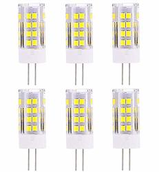Jklcom G4 LED Bulbs 5W G4 Bi-pin Base LED Light Bulb 12V LED Corn Light For Landscape Lighting 5 Watts Equivalent 40W T3 Halogen Bulb
