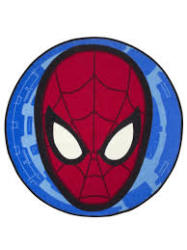Disney Marvel Spiderman Head Shaped Rug