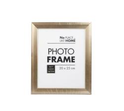 Set Of 3 Picture-frame Pl Gold 20X25CM