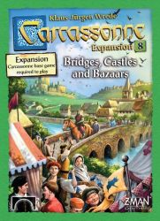 Z-Man Games Carcassonne Expansion 8: Bridges Castles And Bazaars