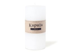 Vanilla Frosted Pillar Candle 630ML