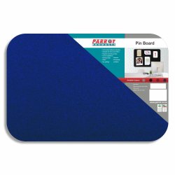 Adhesive Pin Board No Frame - 900 600MM - Blue