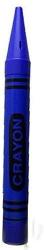 Rockymart Universal Affect - Large Crayon Coin Savings Bank - Dimensions Are Approximately 22.5" Tall X 2.25" Wide & Deep - Color: Blue